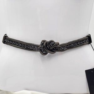 BCBGMaxAzria Knotted Rhinestone Belt - NWT